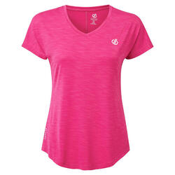 Dames Actief TShirt (Puur Roze)