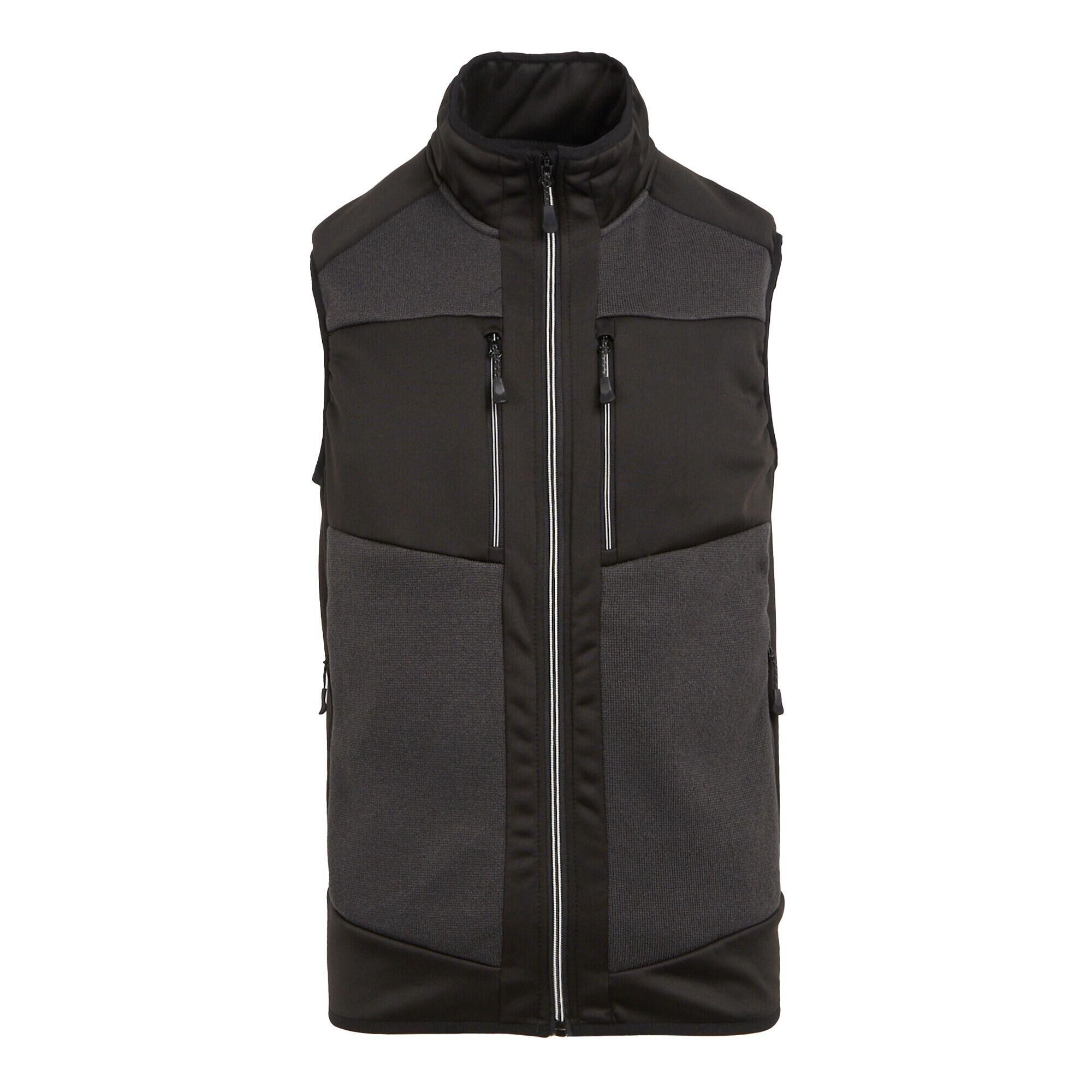 REGATTA Mens EVolve Stretch Body Warmer (Ash/Black)