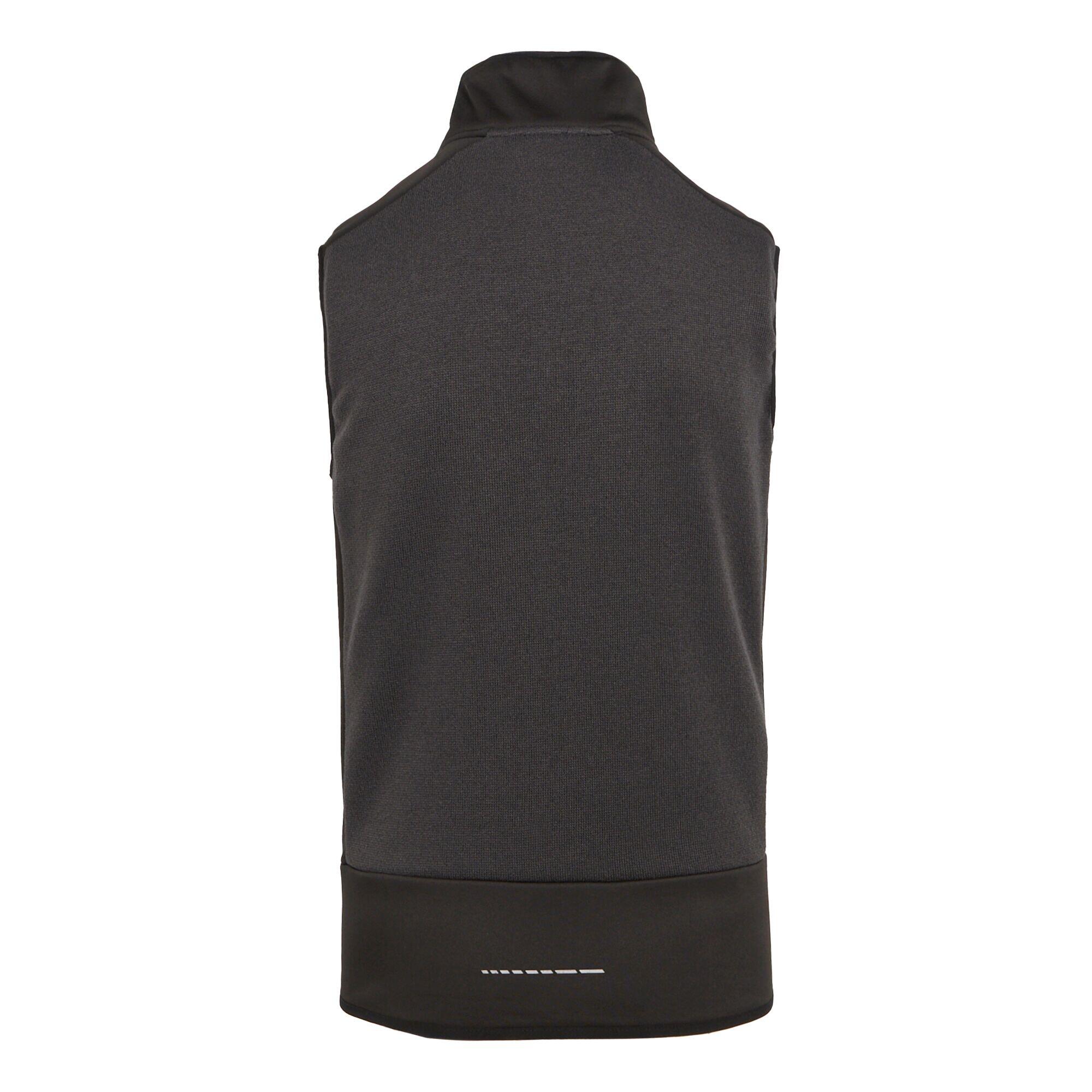 Stretch bodywarmer voor heren (As/Zwart) 2/5