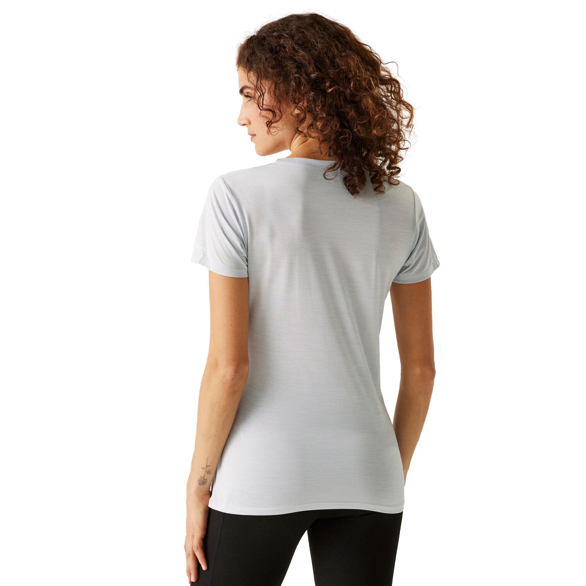 Tshirt FINGAL da donna (grigio chiaro)