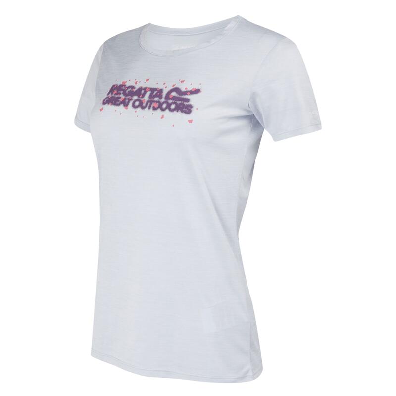 Tshirt FINGAL Femme (Gris pâle)