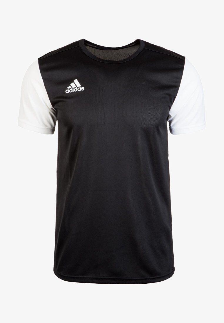 T-shirt da calcio uomo adidas nero