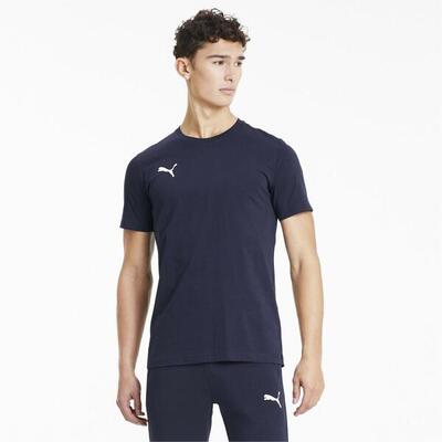 T-shirt da calcio uomo puma blu