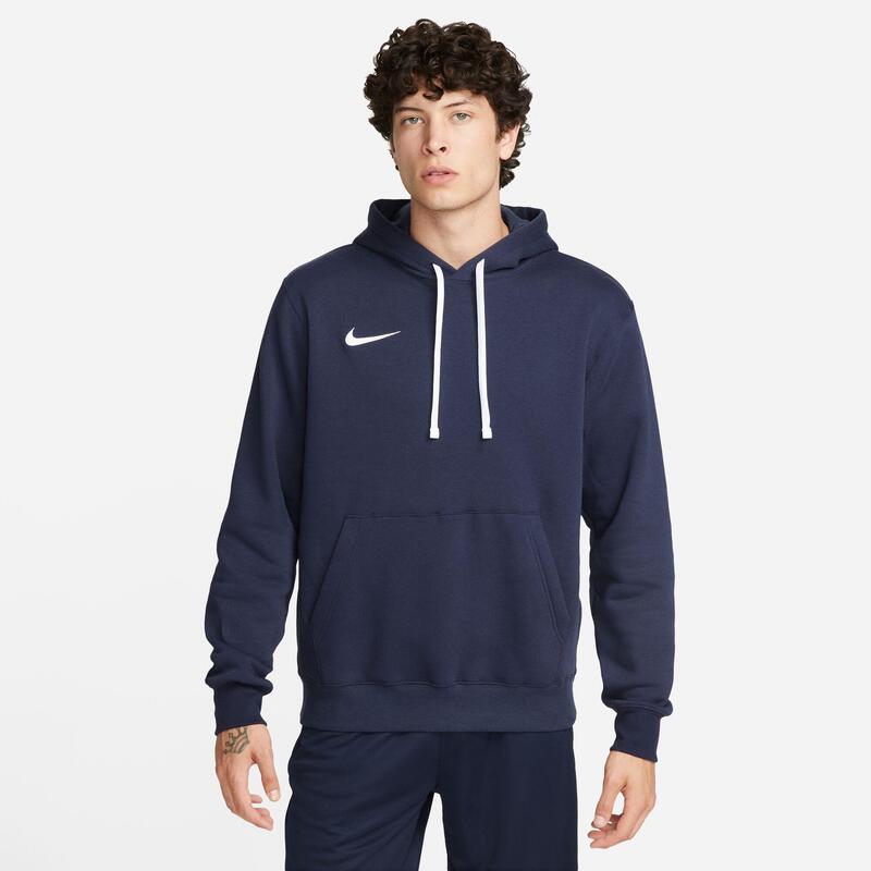 Felpa con cappuccio uomo nike blu