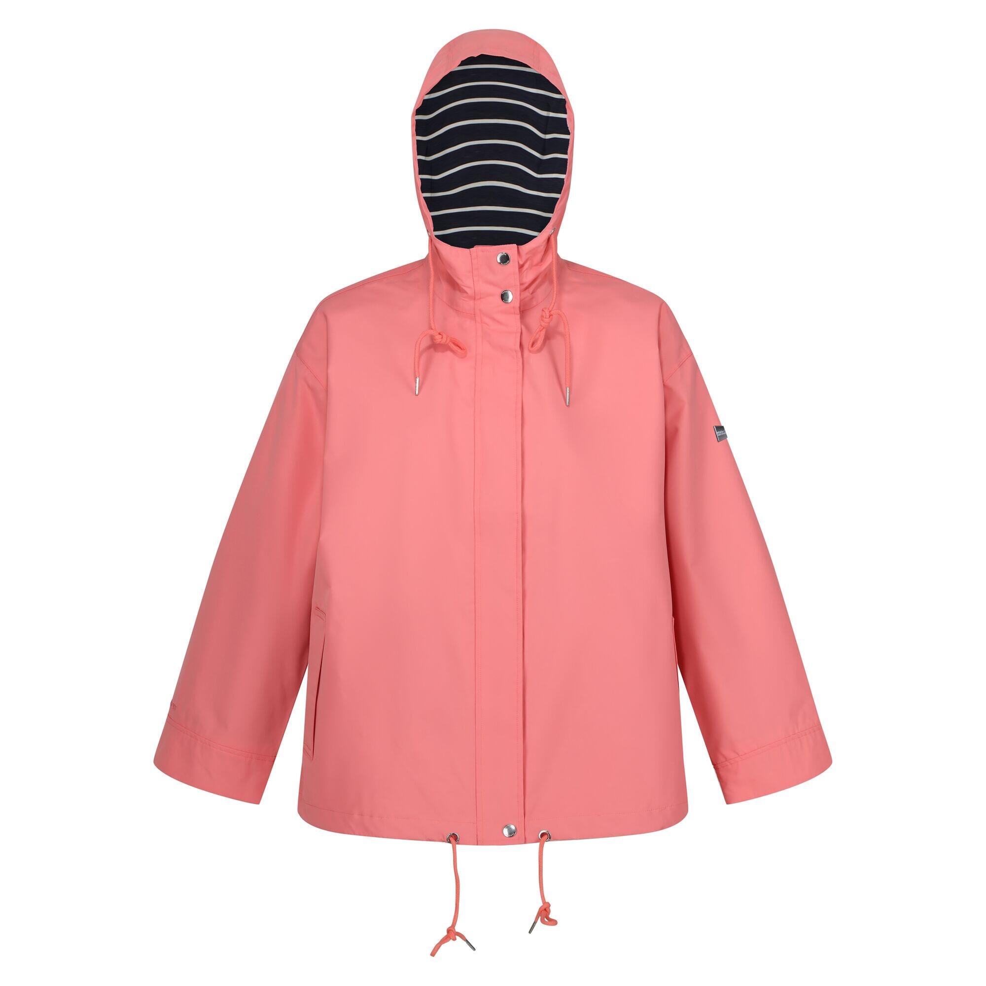 REGATTA Womens/Ladies Giovanna Fletcher Sarika Waterproof Jacket (Shell Pink)