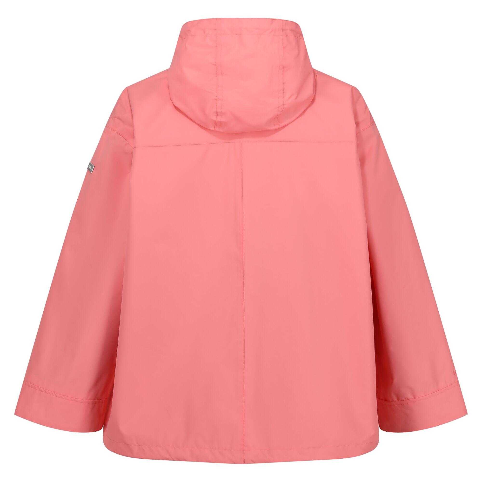 Womens/Ladies Giovanna Fletcher Sarika Waterproof Jacket (Shell Pink) 2/5