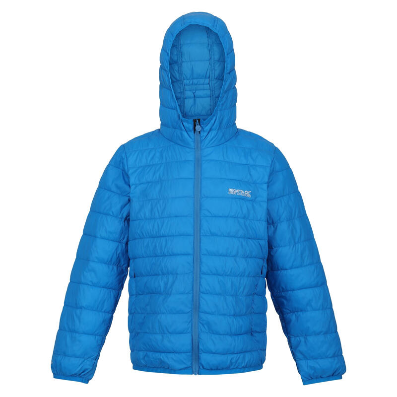 Childrens/Kids Hillpack Hooded Jacket (Indigoblauw)