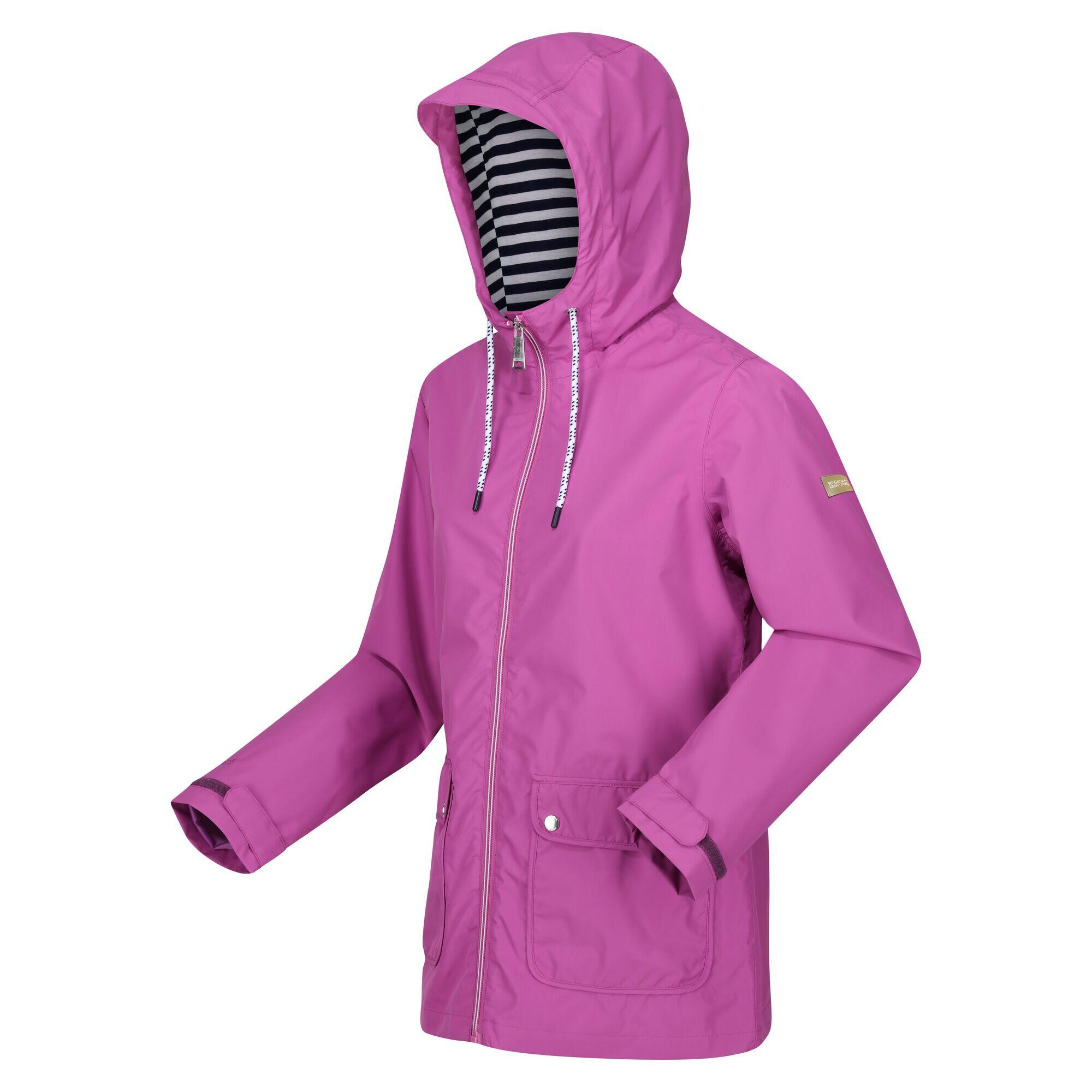 Womens/Ladies Bayletta Waterproof Jacket (Radiant Orchid) 3/5