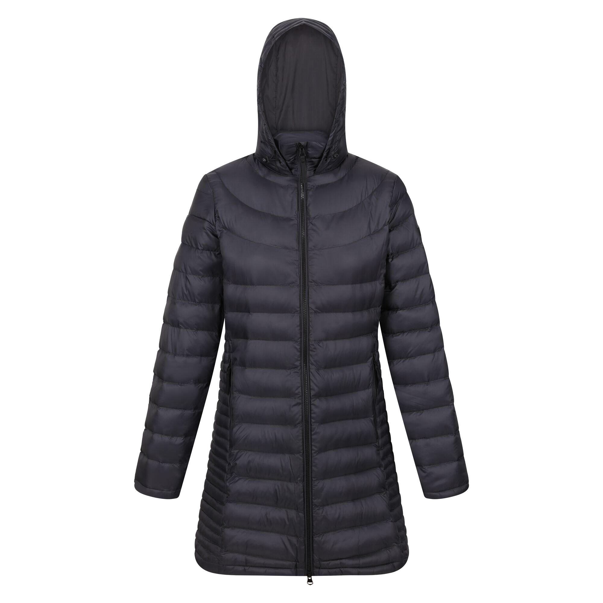 REGATTA Womens/Ladies Andel III Lightweight Parka (Seal Grey/Black)