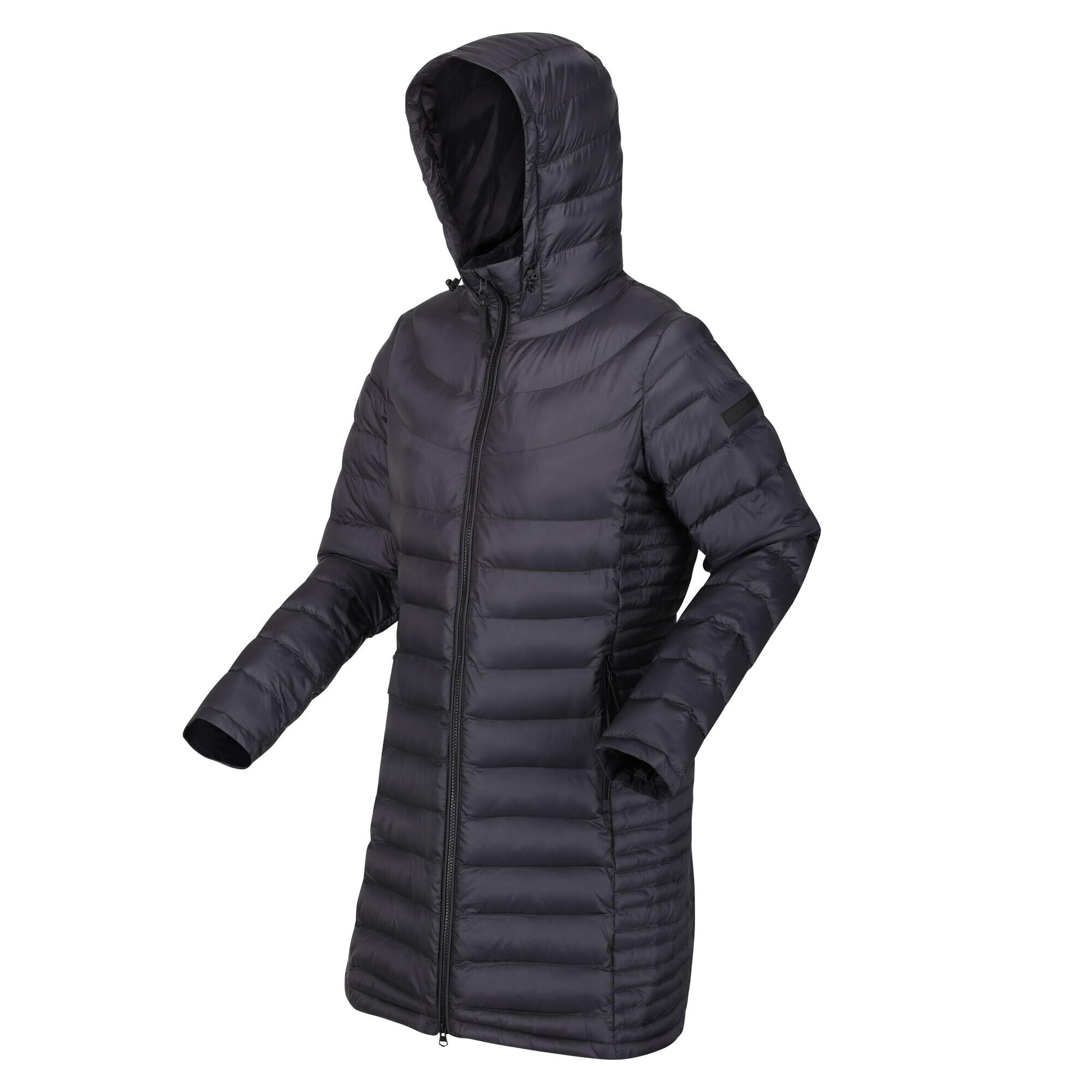 Womens/Ladies Andel III Lightweight Parka (Seal Grey/Black) 3/5