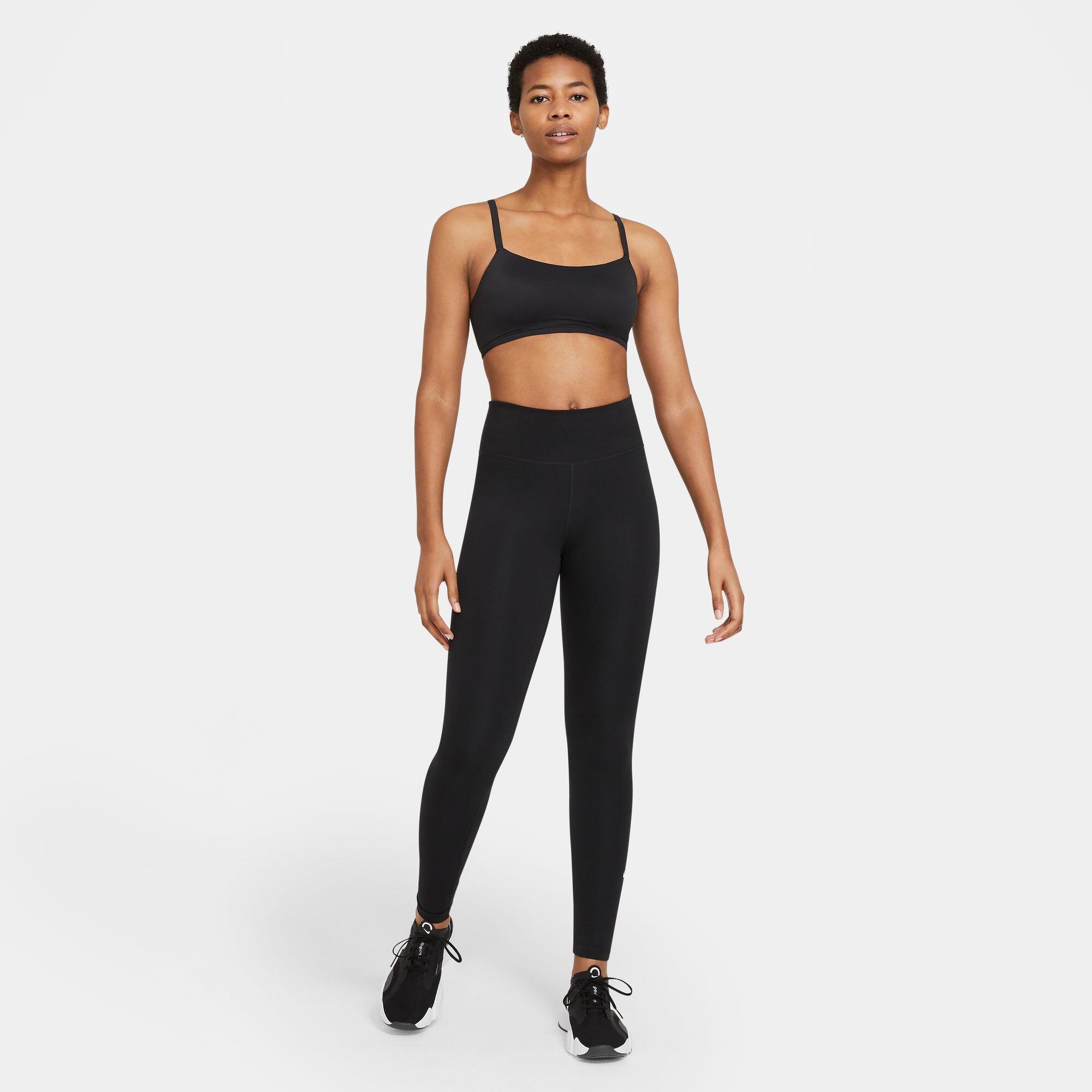 Leggings Nike One MR Tight 2.0, Zwart, Dames 1/5