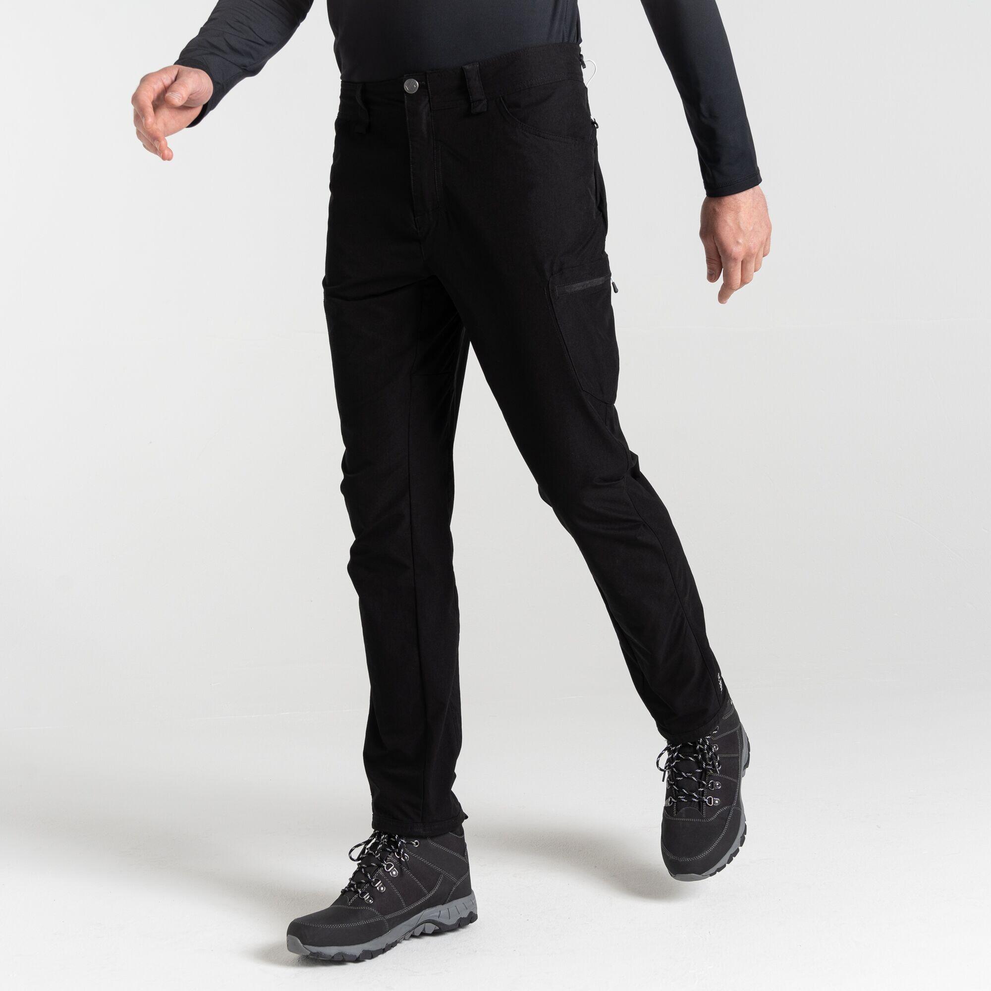 Dare 2b Tuned In II Pantaloni Lunghi Da Trekking Uomo: Idrorepellenti, Con Tasche Multiple E Gambe Convertibili In Corti