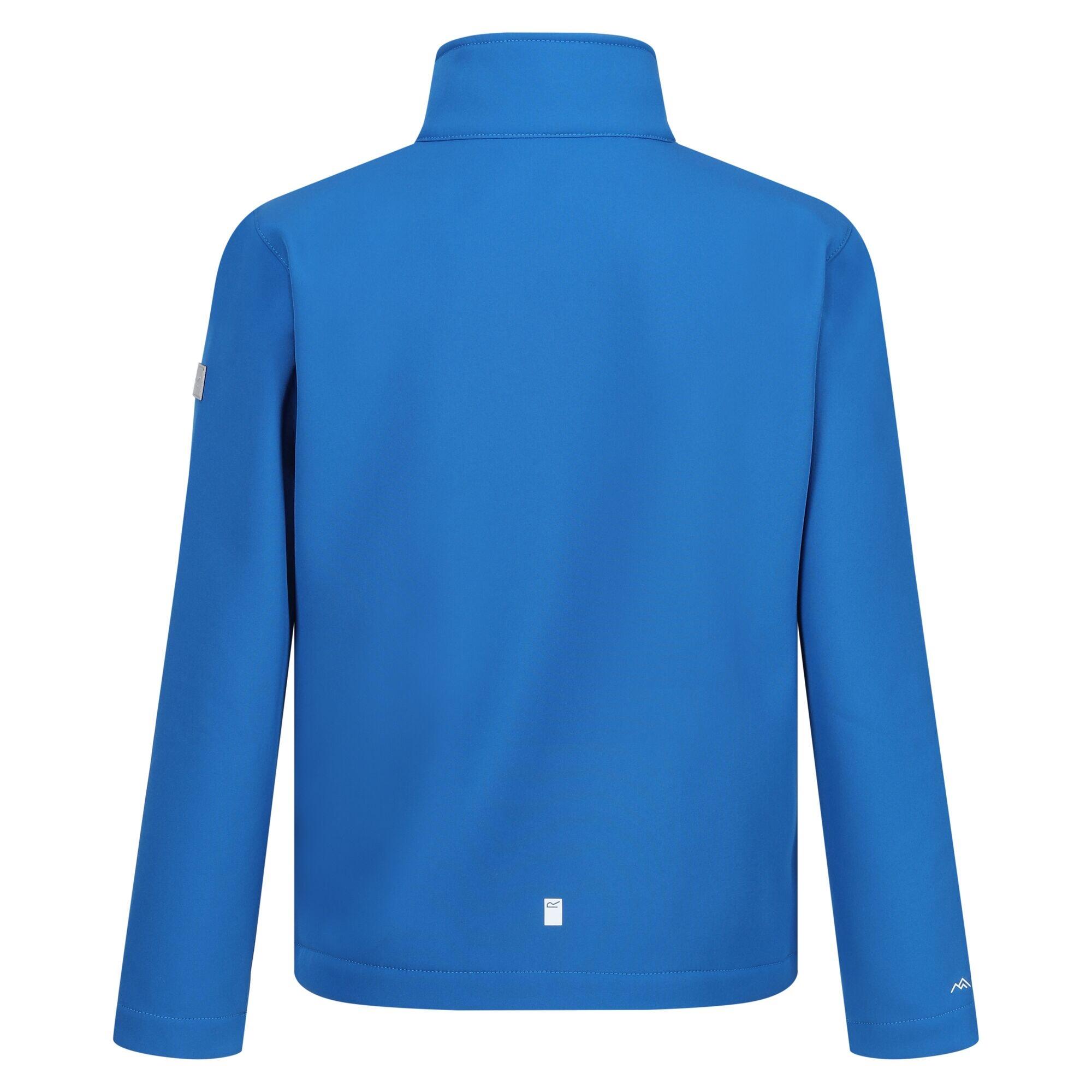 Childrens/Kids Cera Soft Shell Jacket (Oxford Blue) 2/5