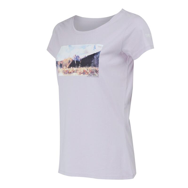 Tshirt BREEZED Femme (Lilas pâle)