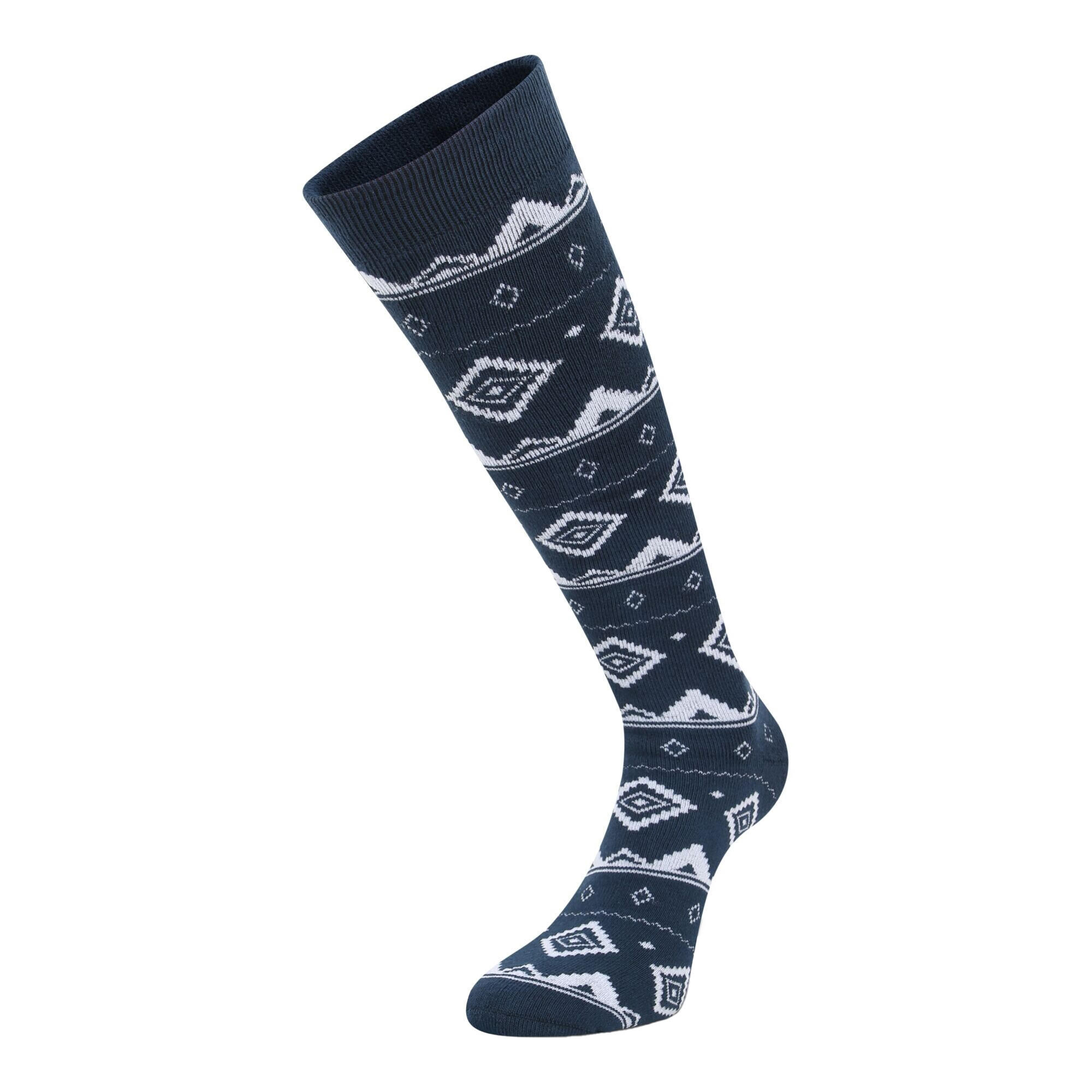 DARE 2B Mens Printed Ski Socks (Moonlight Denim)