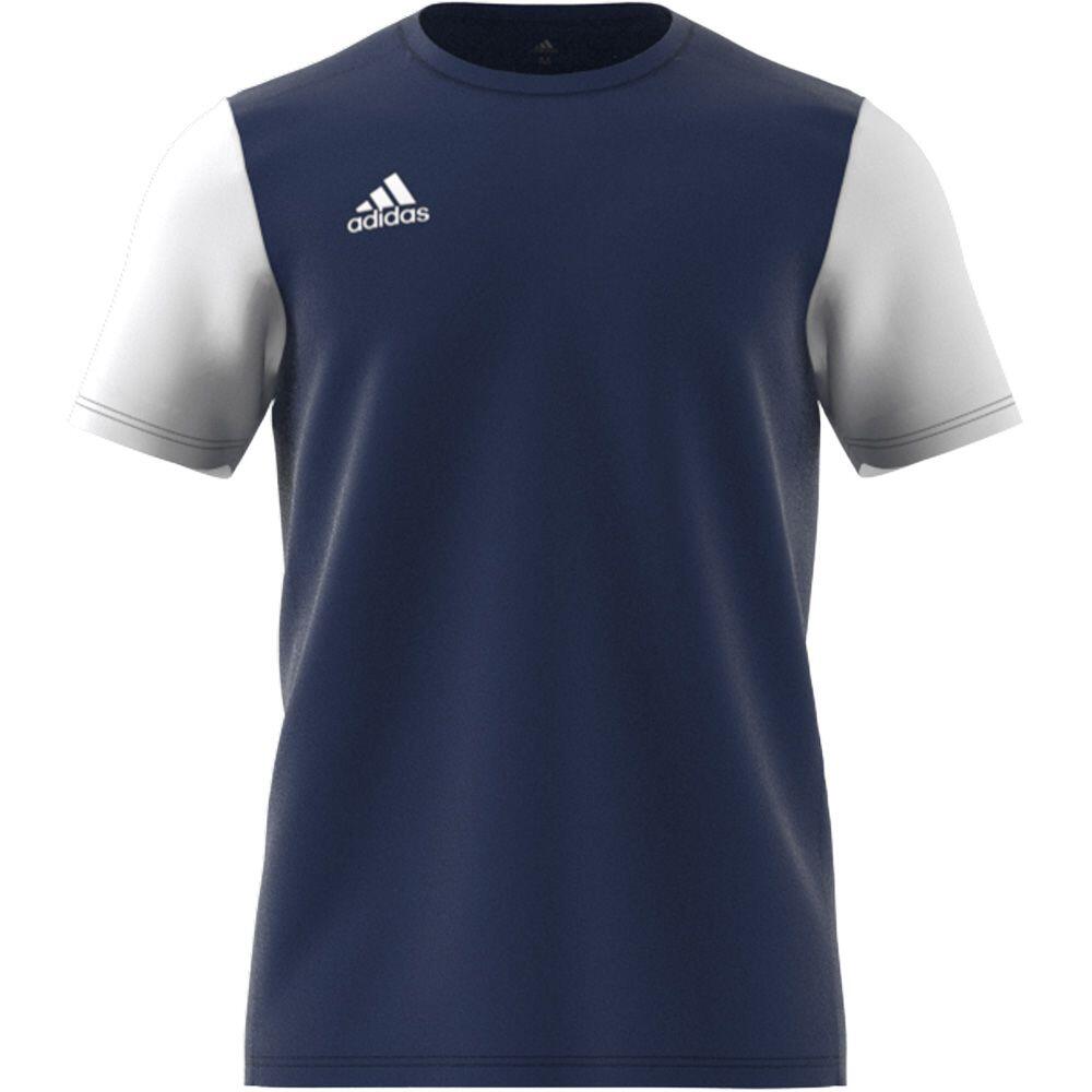 dark blue / navy blue / white