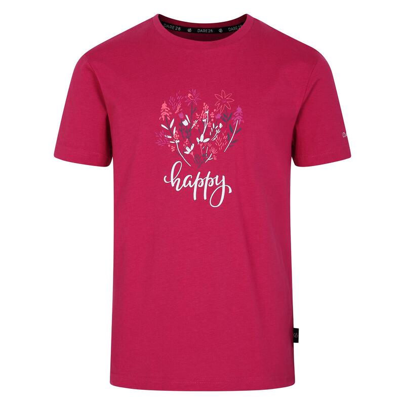 "Trailblazer II Happy" TShirt für Kinder Beeren Pink