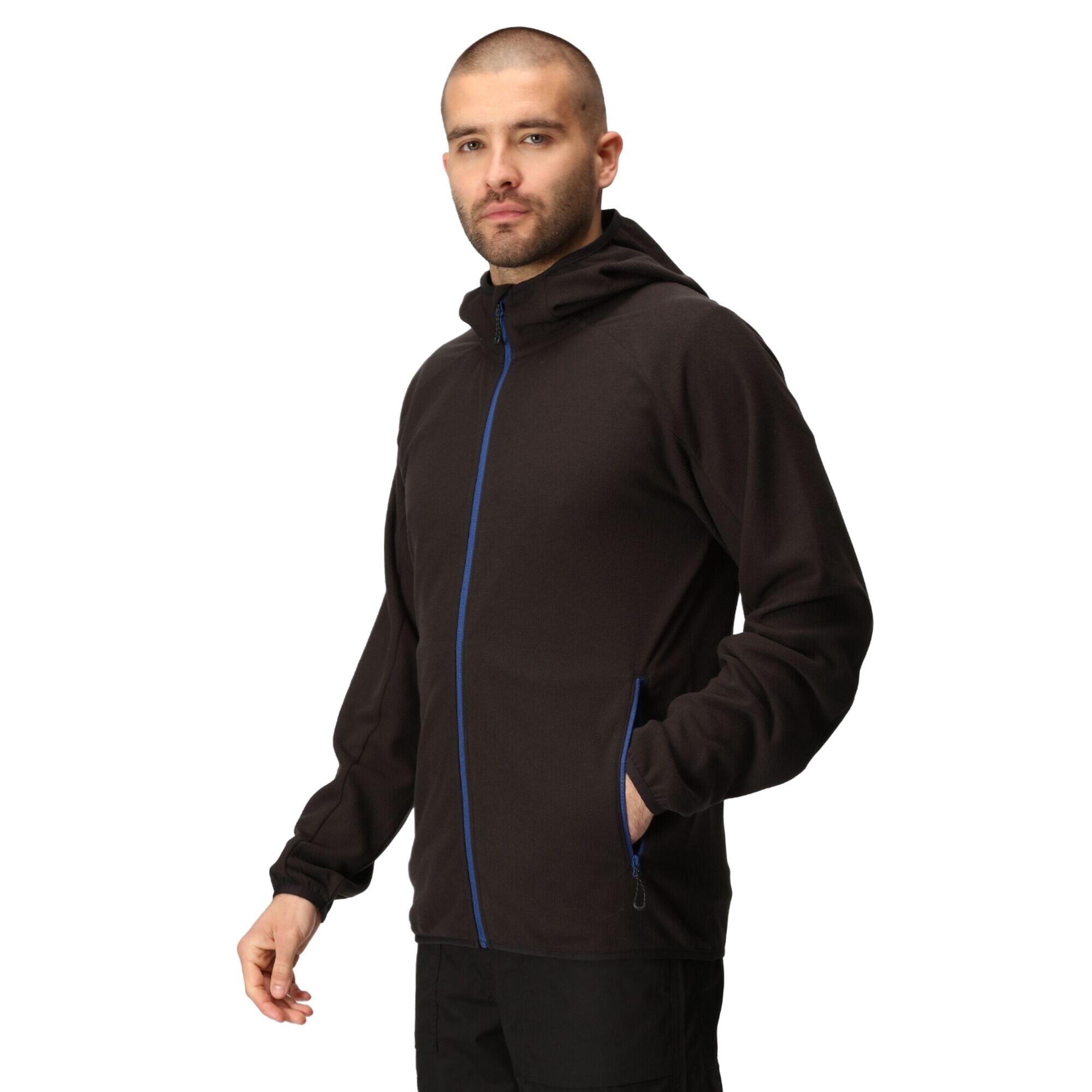 Veste Polaire Homme (Noir / Bleu Roi) 3/5