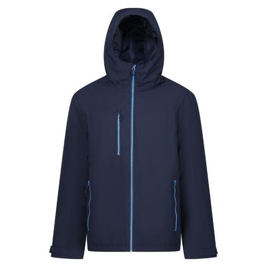 Waterdichte geïsoleerde heren jas (Marine / Frans Blauw)