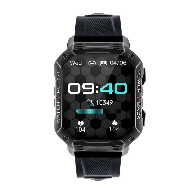 Reloj inteligente deportivo Watchmark Ultra Negro