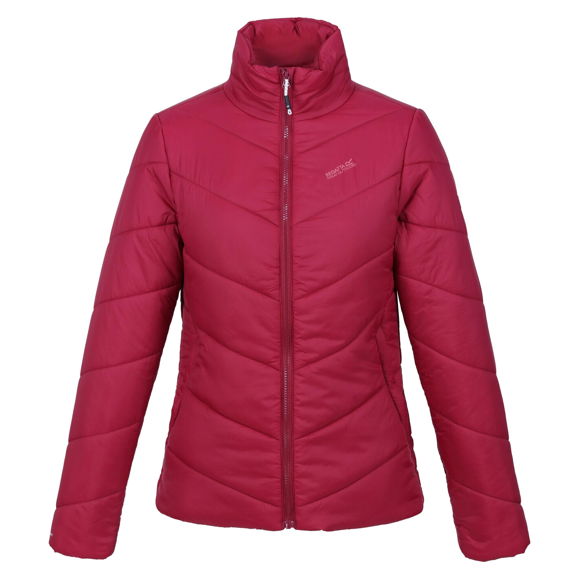 REGATTA Womens/Ladies Freezeway IV Insulated Padded Jacket (Rumba Red)