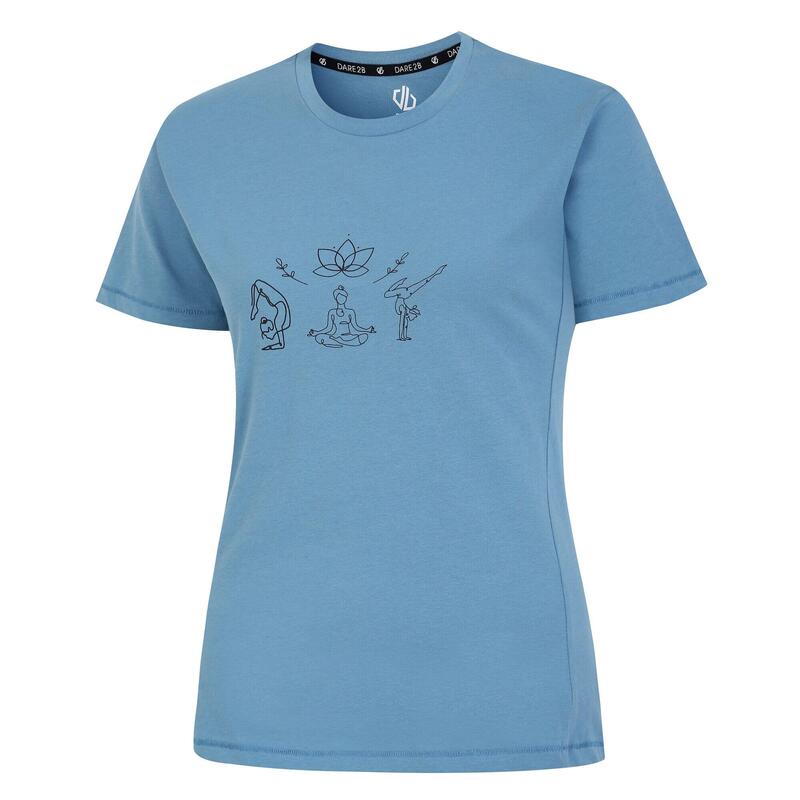 Tshirt TRANQUILITY Femme (Bleu pâle)