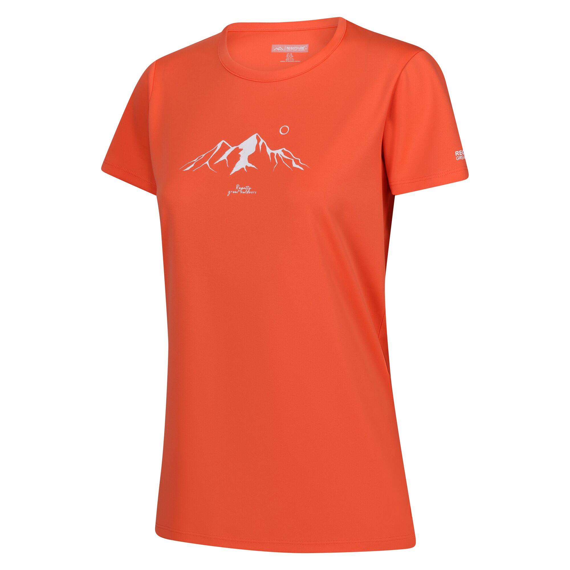 Women's FINGAL Tshirt (Tangerine)