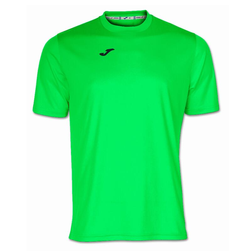 T-shirt manga curta Homem Joma Combi verde fluorescente