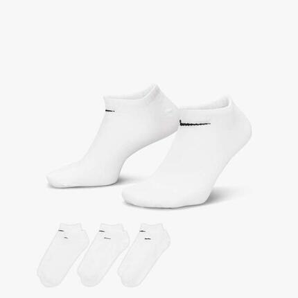 3 Paar Nike Sneaker Socken No Show Füßlinge schwarz / weiß / Mehrfarbig SX7678