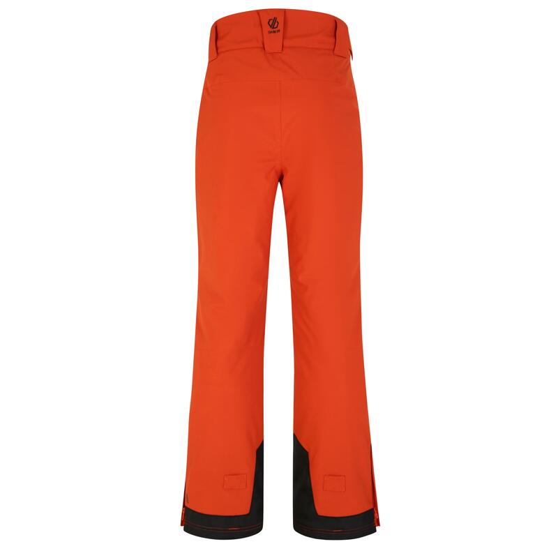Pantalones de Esquí Baseplate Diseño Detalle en Contraste para Hombre Marrón,