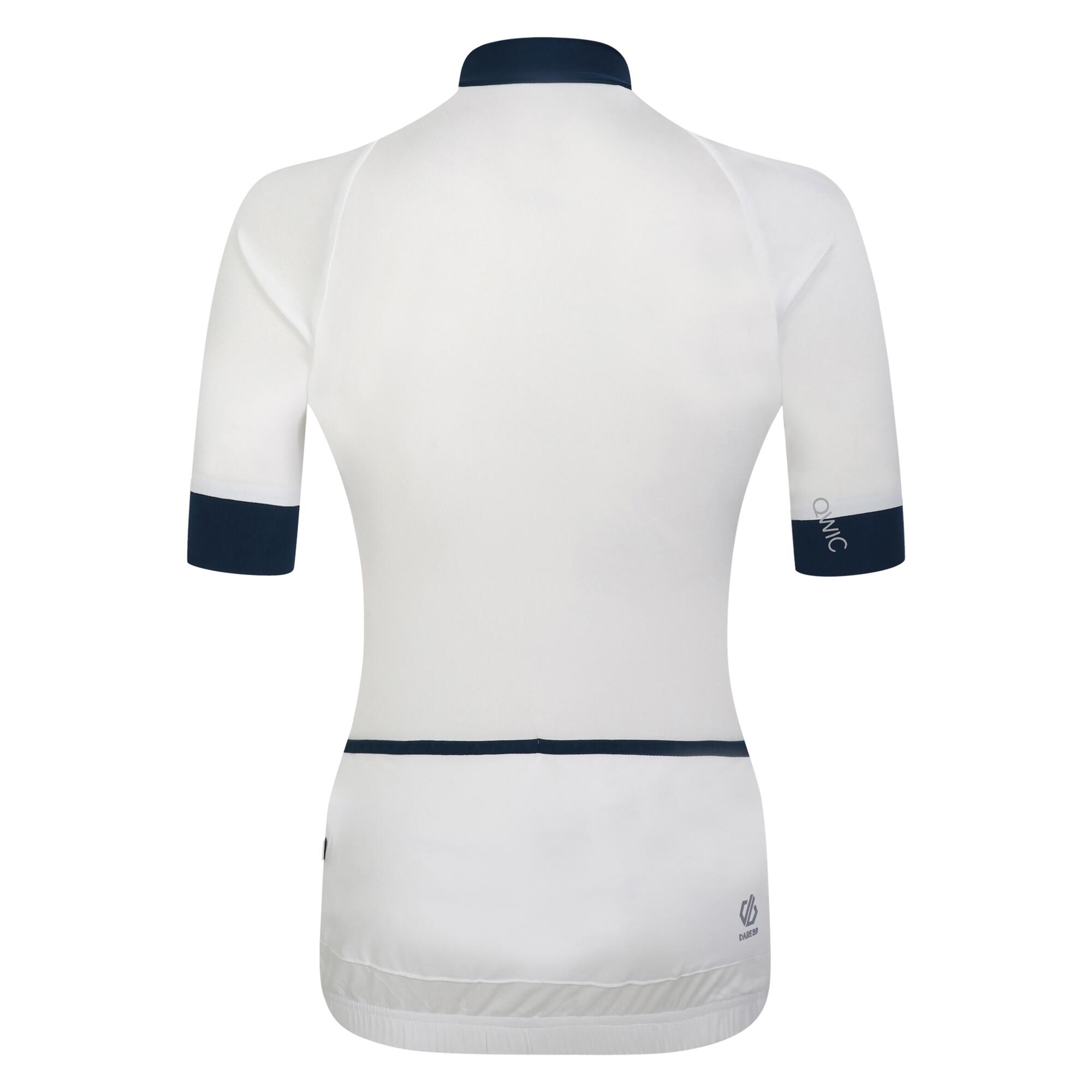"Pedal Through It II" Trikot für Damen Weiß 2/4