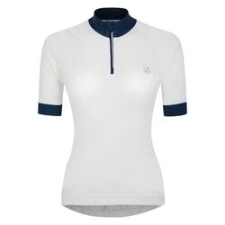 Maillot PEDAL THROUGH IT Femme (Blanc)