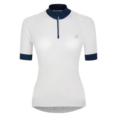 Maglia Donna Dare 2B Pedal Through It II Bianco