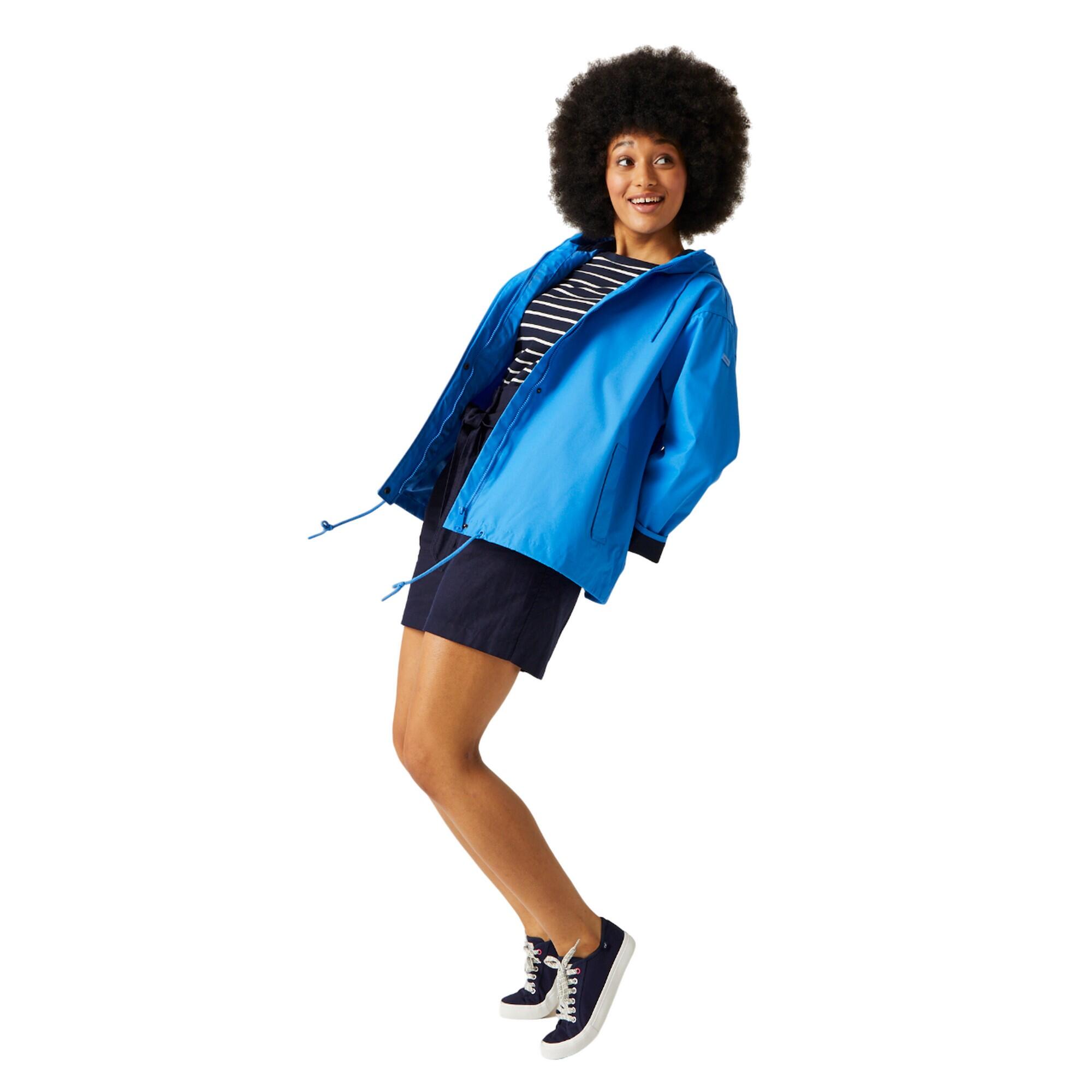 SARIKA women's waterproof jacket (Bright blue)