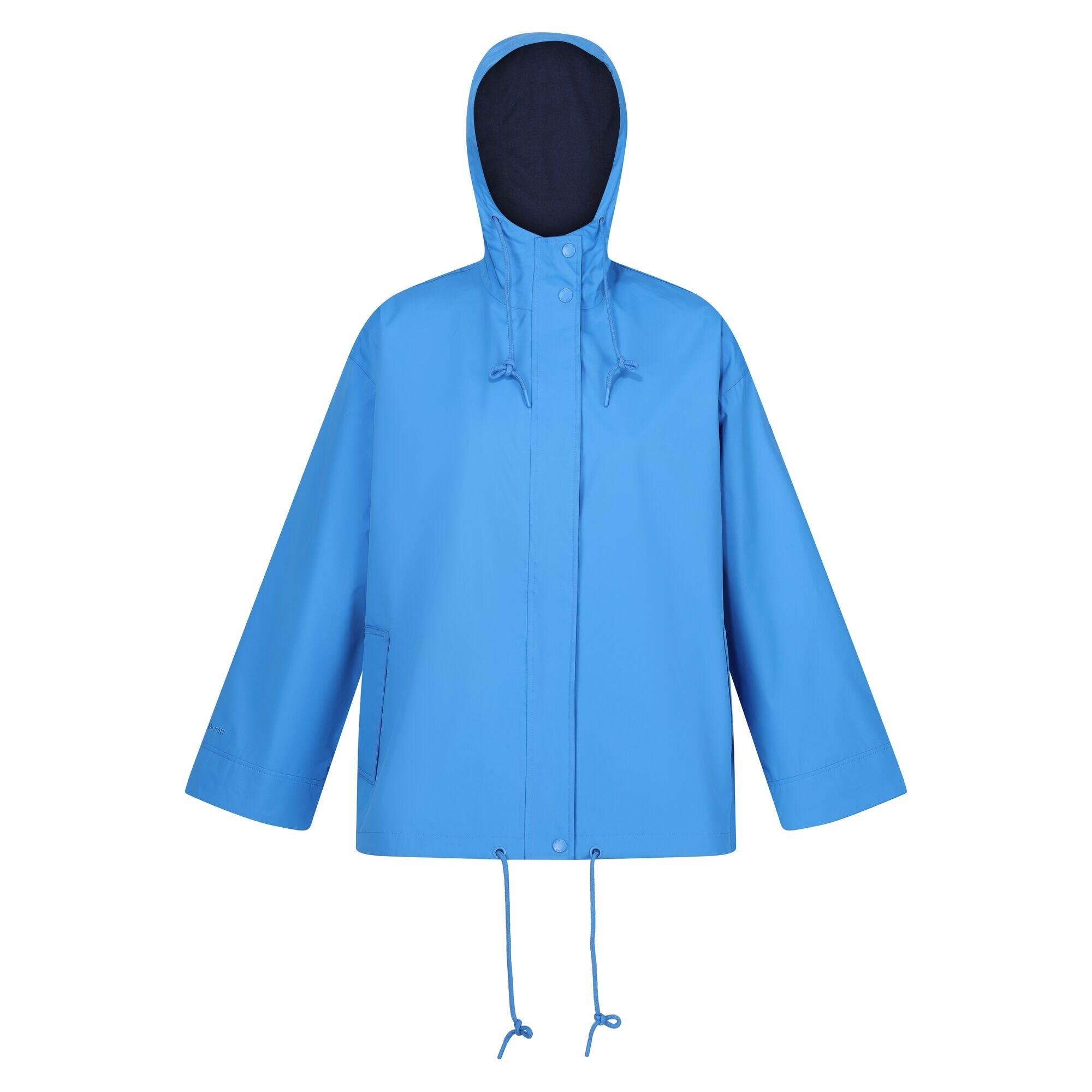 SARIKA women's waterproof jacket (Bright blue)