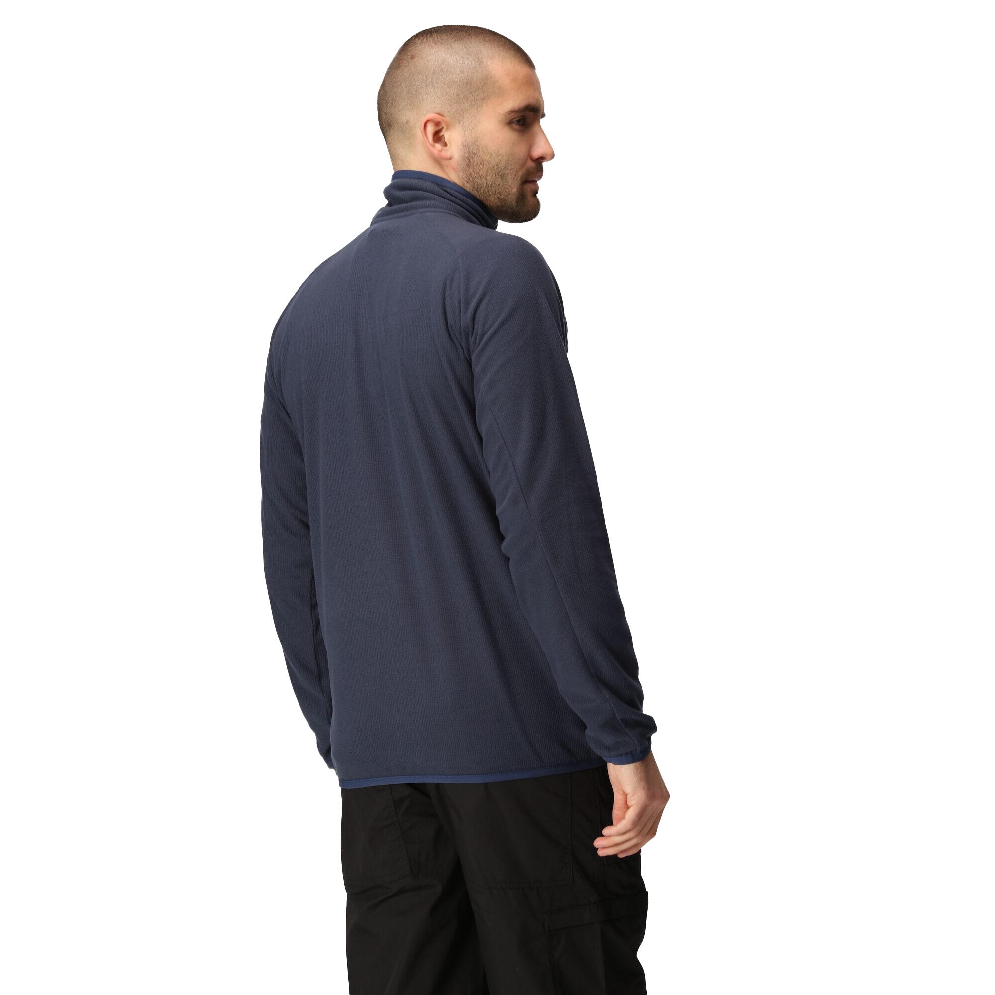 Haut Polaire Homme (Bleu Marine / Bleu) 4/5