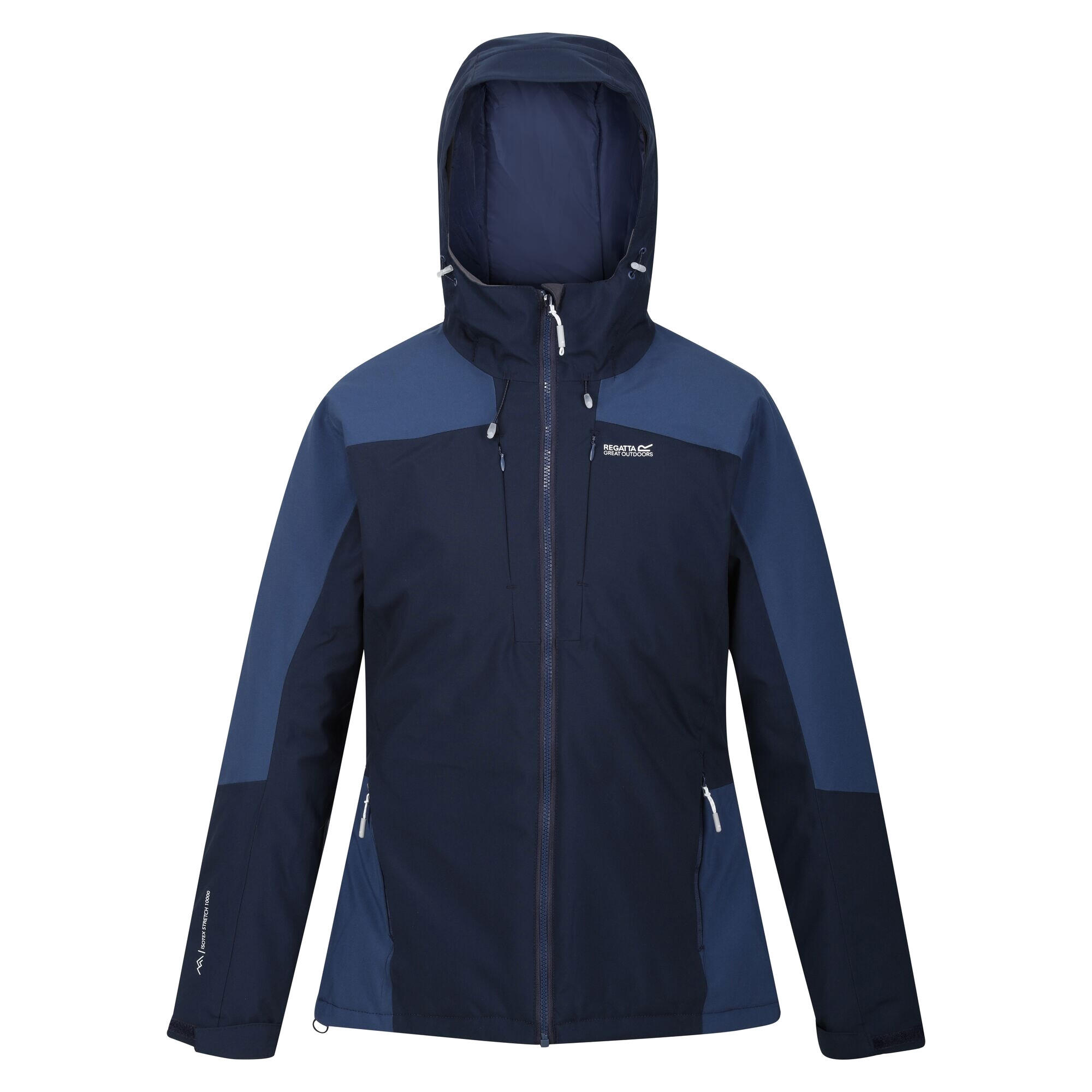 Womens/Ladies Highton Stretch Padded Jacket (Admiral Blue/Navy) 1/5