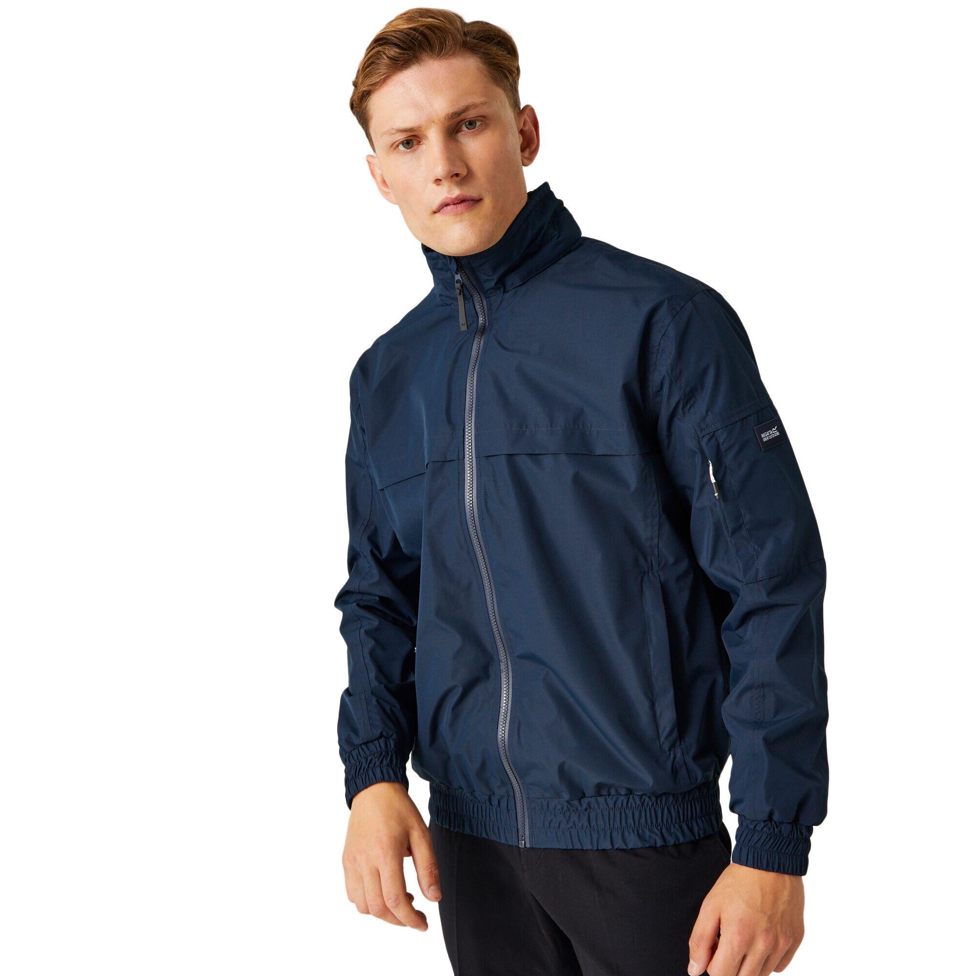 Mens Shorebay II Waterproof Jacket (Navy) 4/5