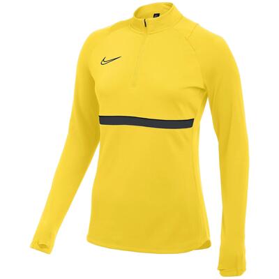 Maglie maniche lunghe da calcio donna nike giallo