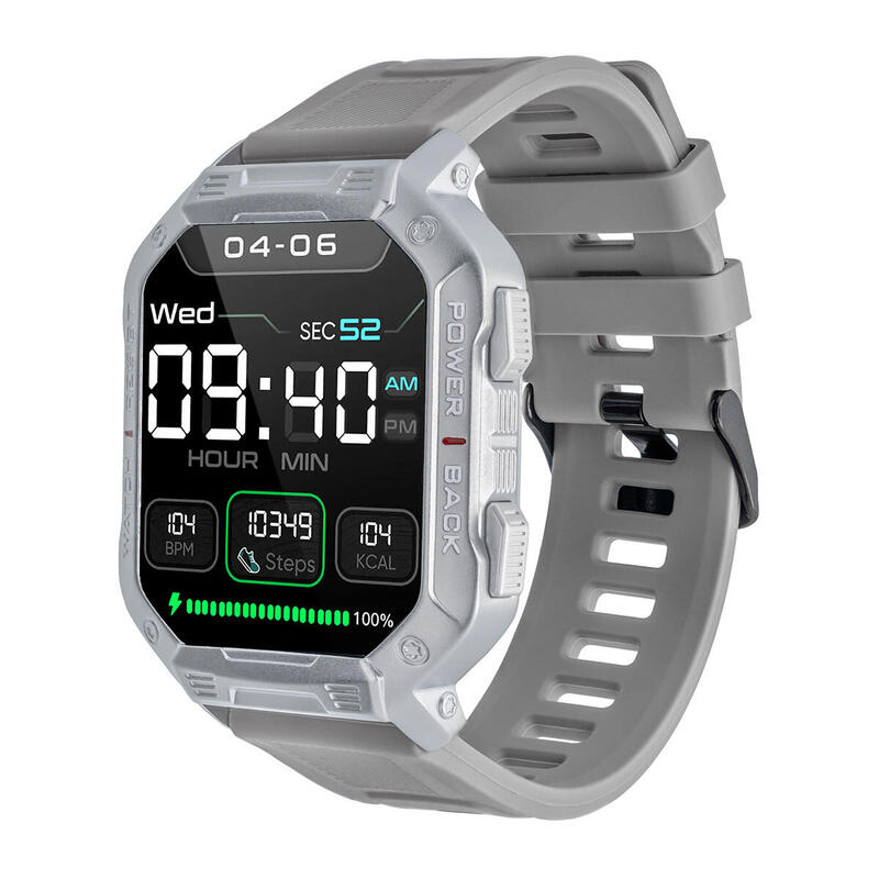 Smartwatch sportive Watchmark Ultra Argent