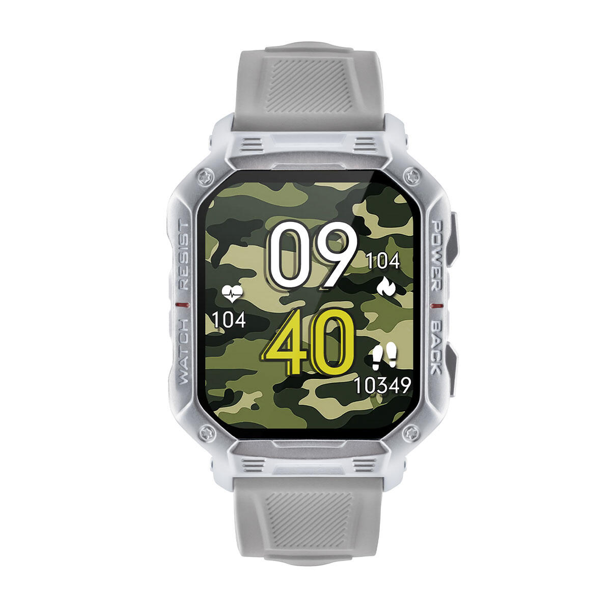 Smartwatch sportivo Watchmark Ultra Argento 3/7