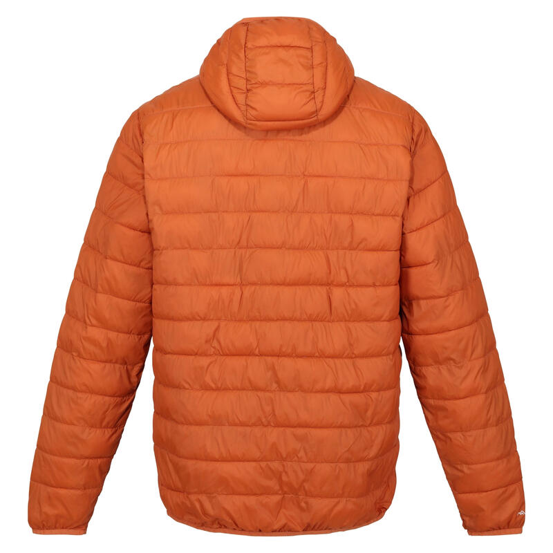 Heren Hillpack Hooded Lightweight Jacket (Verbrand koper)