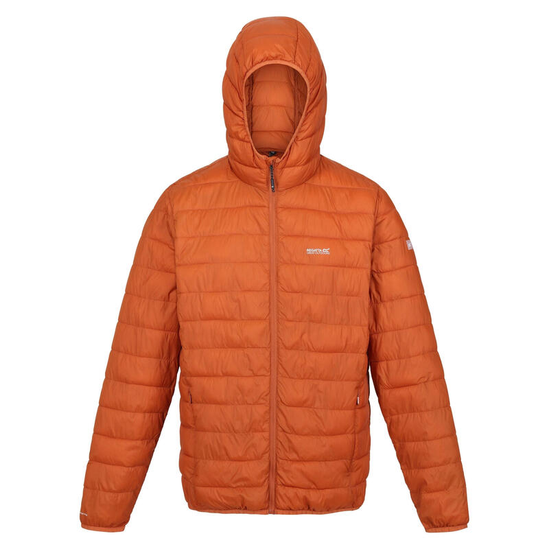 Heren Hillpack Hooded Lightweight Jacket (Verbrand koper)