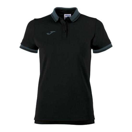Polo Manches Courtes Femme Joma Bali II Noir