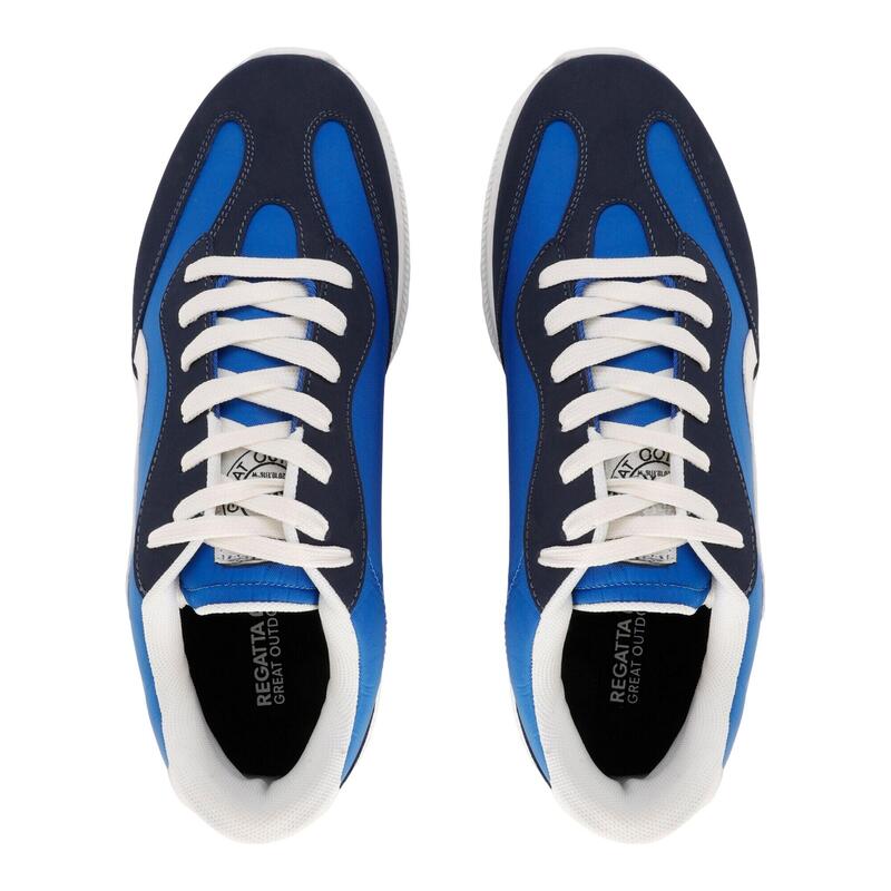 Heren Marine Retro Sportschoenen (Oxford Blauw/Zwaar)