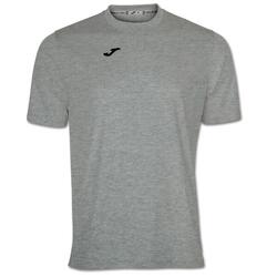 T-shirt Korte Mouwen Hardlopen Kinderen Combi, Ash Grey