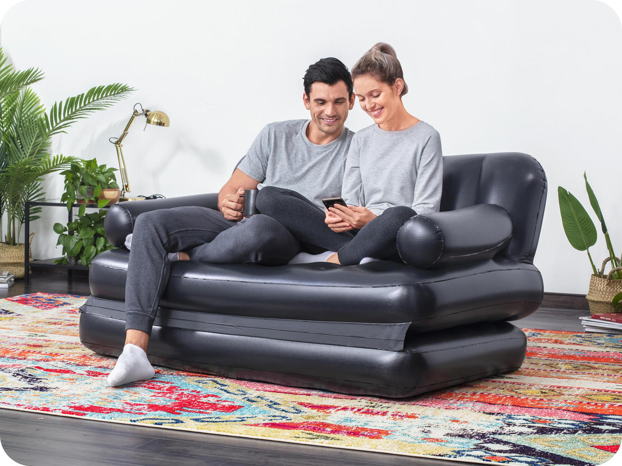 Fauteuil gonflable Bestway Noir 3/7