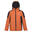 Veste imperméable HURDLE Enfant (Orange brûlé / Noir)