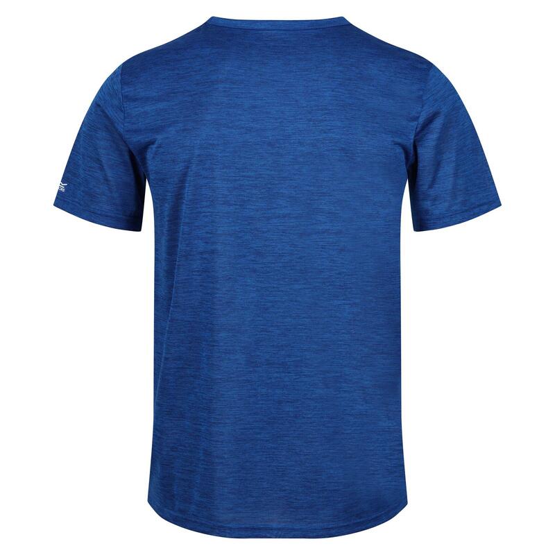 Heren Fingal VIII Zeilboot Marl TShirt (Oxford Blauw)