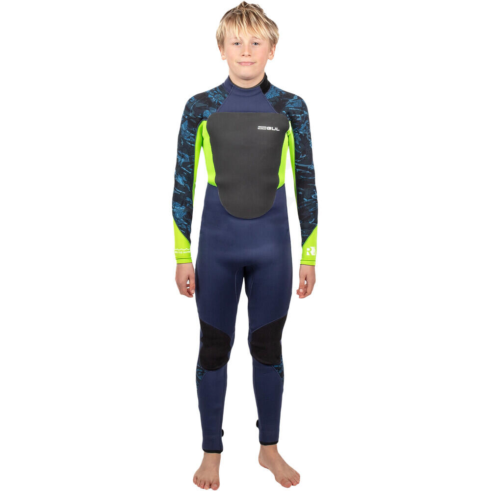 Kids Response 4/3mm GBS Back Zip Wetsuit 1/7